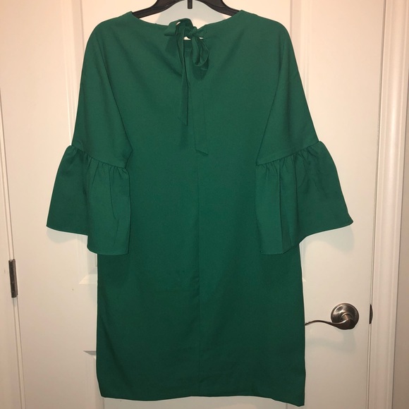 NWT. Banana republic green dress - Picture 6 of 8